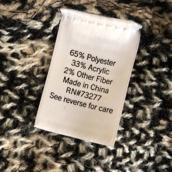 Nine West Comfy leopard print with pockets sweater duster - Picture 9 of 11